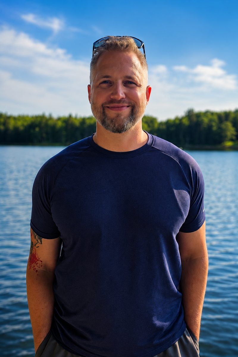 JD Caron, founder of Weekend Publisher, in Halifax, Nova Scotia.